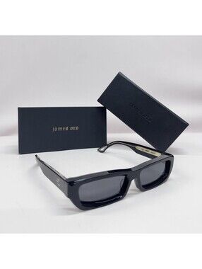 (A) James Oro Black Rogue Sunglasses Collection III 3 Unisex Brand New In Box
